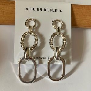 Made in Paris - ATELIER DE FLEUR Earrings - NWT